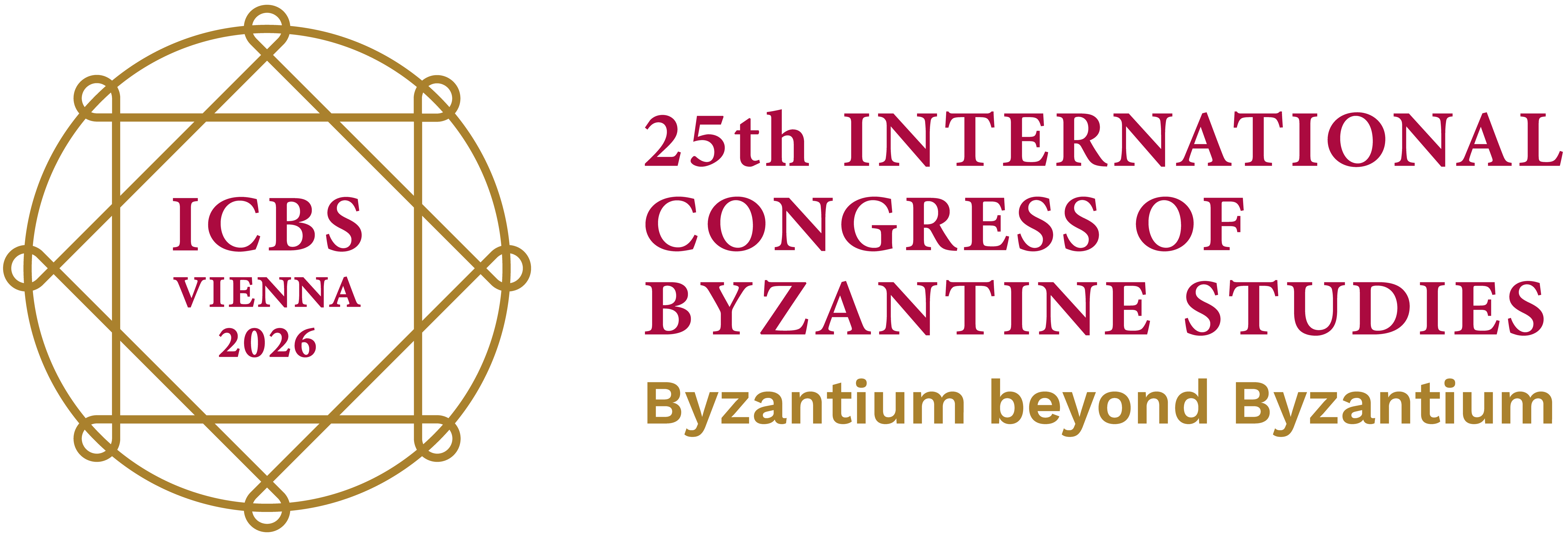 ICBS 2026 logo © Österreichische Byzantinische Gesellschaft (ÖBG)